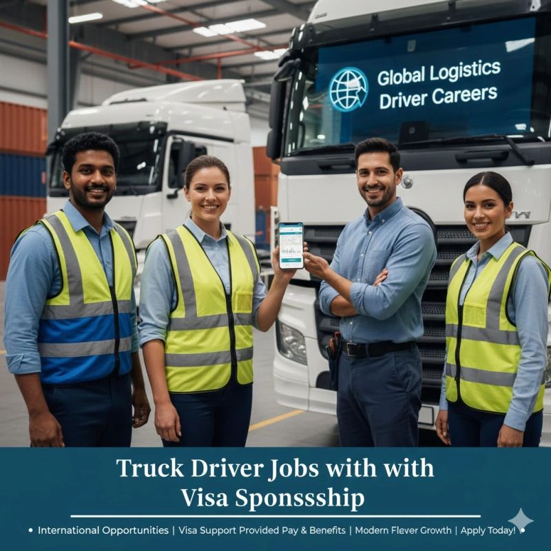 Step-by-Step Process to Become a Truck Driver in Europe (For Non-EU Candidates) truck driver visa & sponsorship