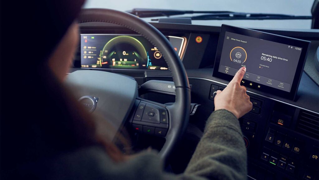 Prerequisites for Truck Drivers in Europe: A Complete Guide for International Candidates (2026) driver inside truck screen